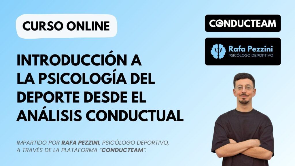 Curso Introducción Psicología Deporte Análisis Conductual Pezzini Conducteam