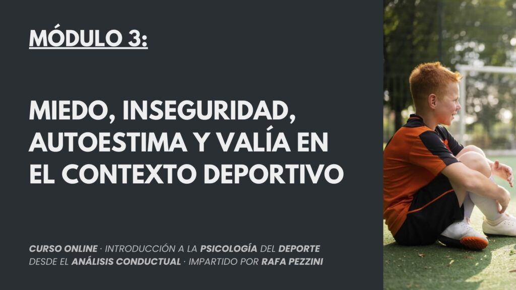 Curso Introducción Psicología Deporte Análisis Conductual Pezzini Conducteam