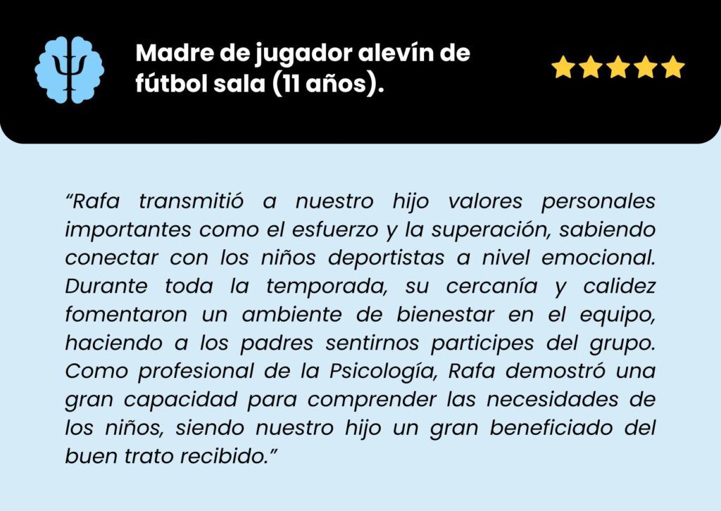 RESEÑAS RAFA PEZZINI PSICÓLOGO DEPORTIVO GRANADA ONLINE