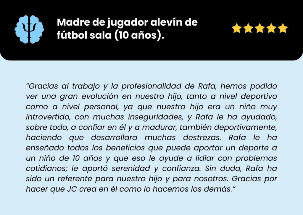 RESEÑAS RAFA PEZZINI PSICÓLOGO DEPORTIVO GRANADA ONLINE