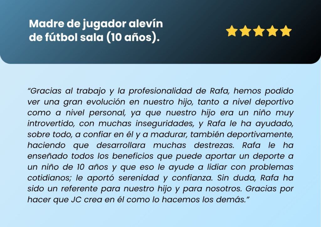 RESEÑAS RAFA PEZZINI PSICÓLOGO DEPORTIVO ONLINE