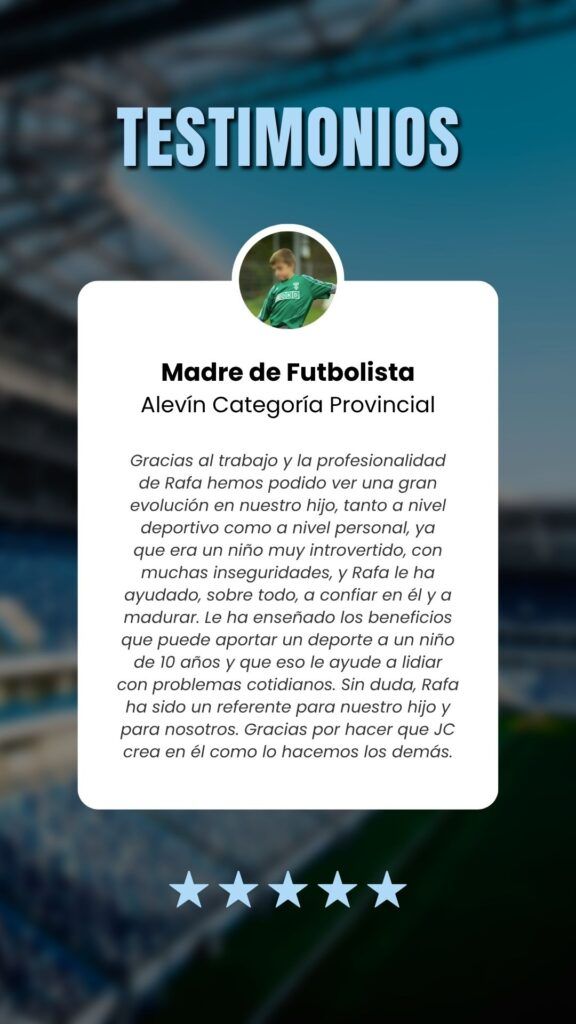 RESEÑAS RAFA PEZZINI PSICÓLOGO DEPORTIVO ONLINE